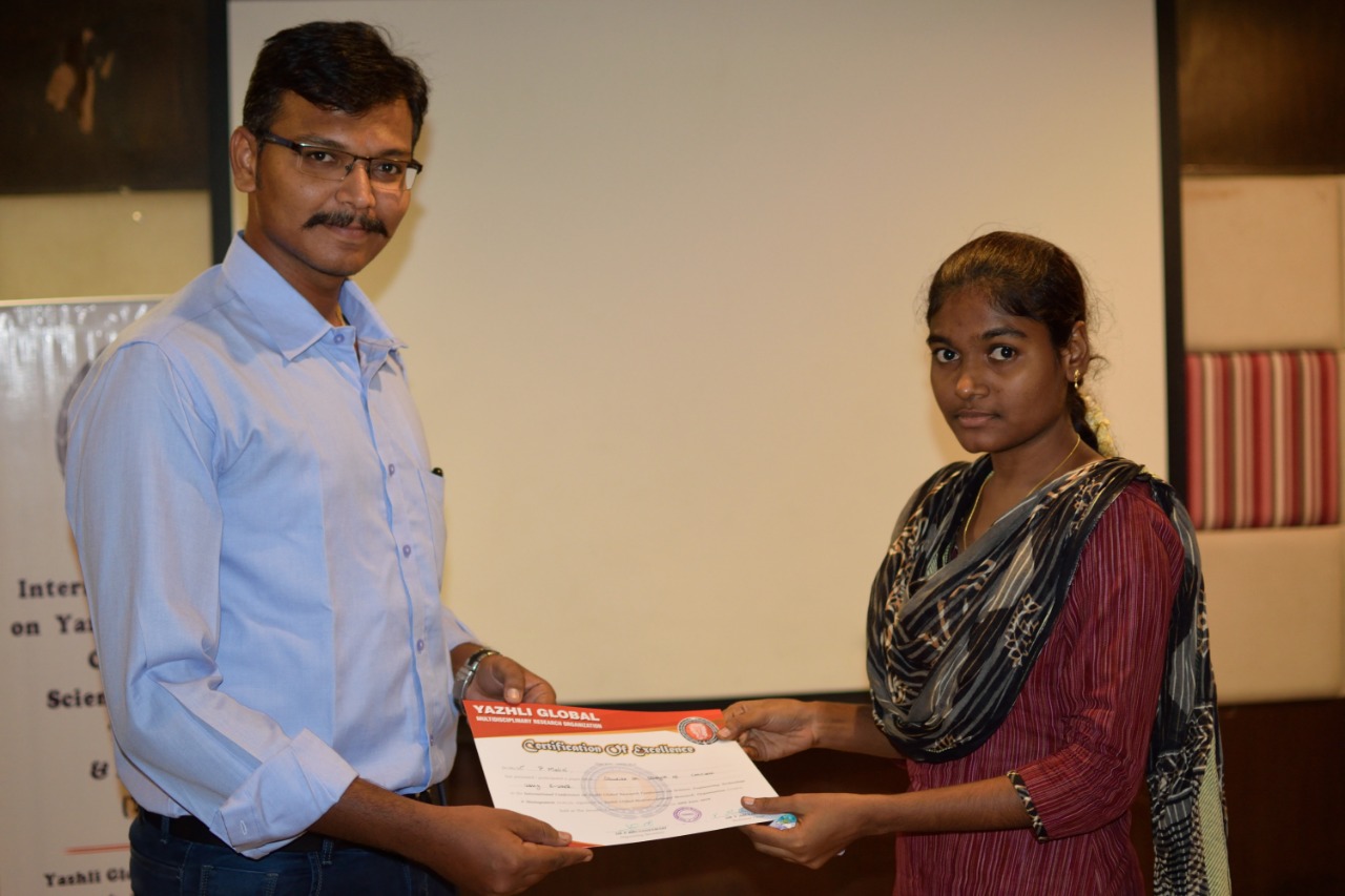 Yazhli Global Research Conference on Science, Engineering, Technology & Management (YGRC19) - Students Paper Presentation