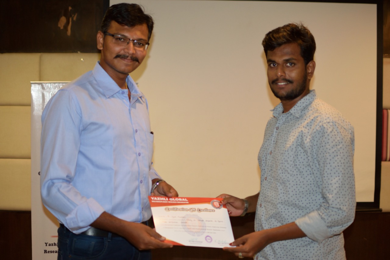 Yazhli Global Research Conference on Science, Engineering, Technology & Management (YGRC19) - Students Paper Presentation