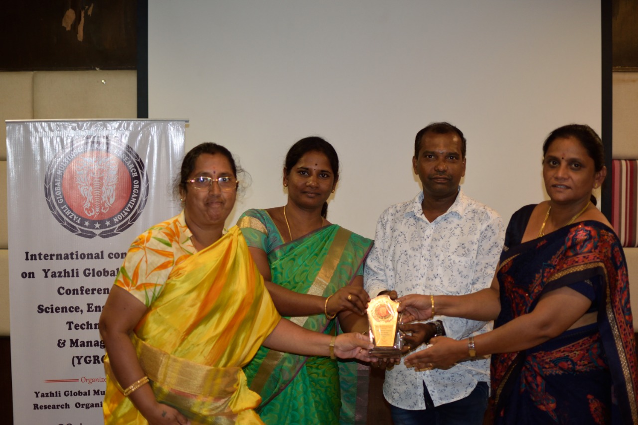 YGRC19 - Best Paper Award under Mathematics